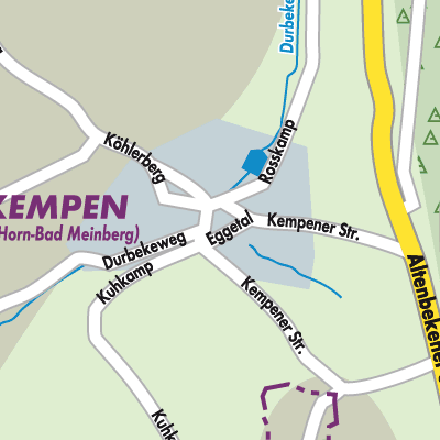 Stadtplan Kempen