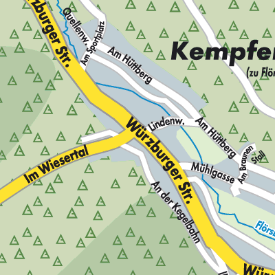 Stadtplan Kempfenbrunn