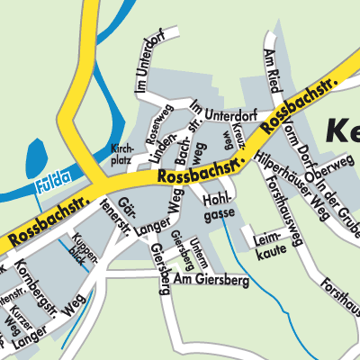 Stadtplan Kerspenhausen