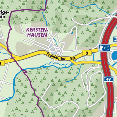 Übersichtsplan Kerstenhausen