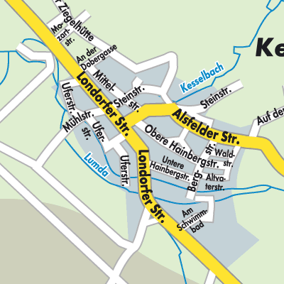 Stadtplan Kesselbach