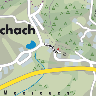 Stadtplan Keutschach am See