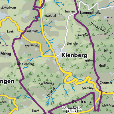 Übersichtsplan Kienberg