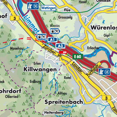 Übersichtsplan Killwangen