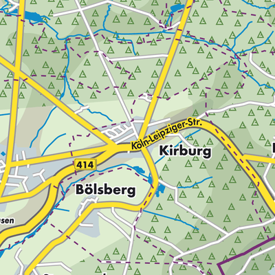 Übersichtsplan Kirburg