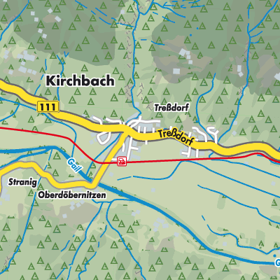 Übersichtsplan Kirchbach