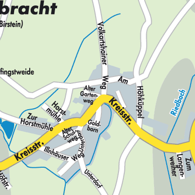 Stadtplan Kirchbracht