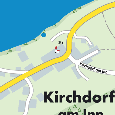 Stadtplan Kirchdorf am Inn