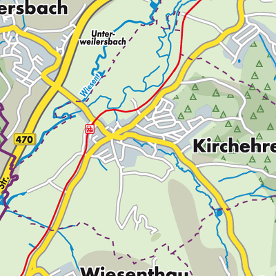 Übersichtsplan Kirchehrenbach (VGem)