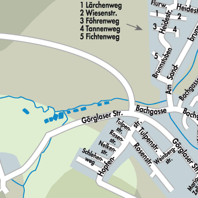 Stadtplan Kirchenthumbach