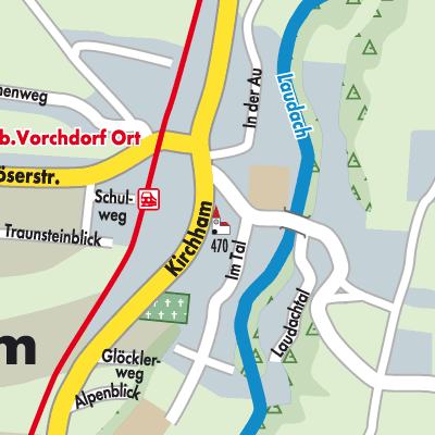 Stadtplan Kirchham