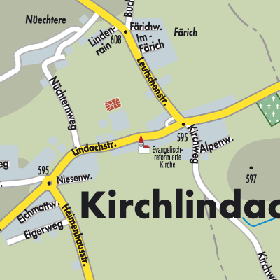 Stadtplan Kirchlindach