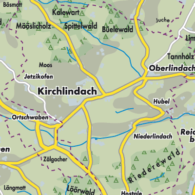 Übersichtsplan Kirchlindach