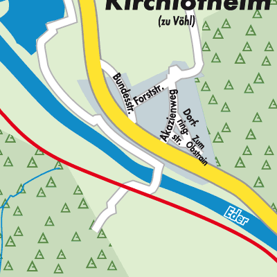 Stadtplan Kirchlotheim