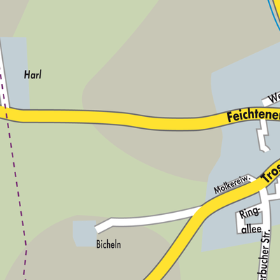 Stadtplan Kirchweidach (VGem)