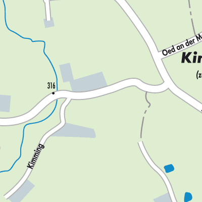 Stadtplan Kirnberg an der Mank