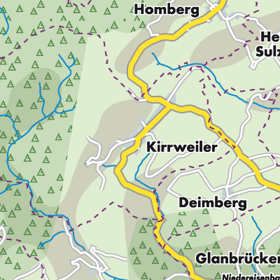 Übersichtsplan Kirrweiler