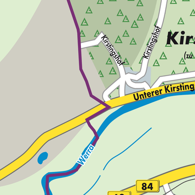 Stadtplan Kirstingshof