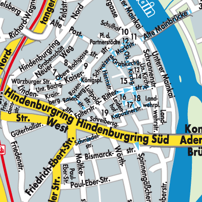 Stadtplan Kitzingen (VGem)