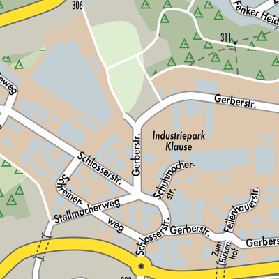 Stadtplan Klause