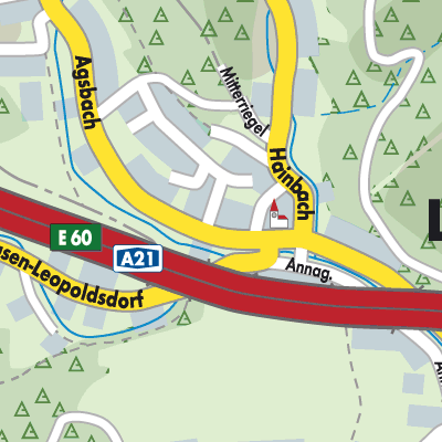 Stadtplan Klausen-Leopoldsdorf