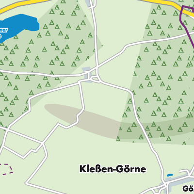 Übersichtsplan Kleßen-Görne