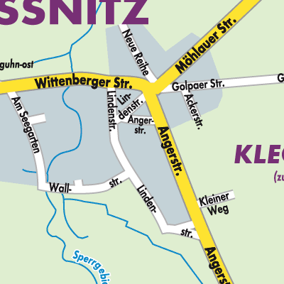 Stadtplan Kleckewitz