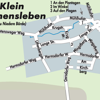 Stadtplan Klein Ammensleben