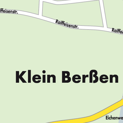 Stadtplan Klein Berßen