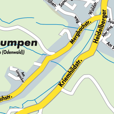 Stadtplan Klein-Gumpen