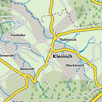 Übersichtsplan Kleinich