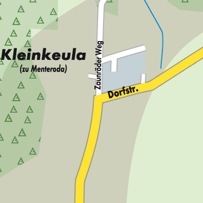 Stadtplan Kleinkeula