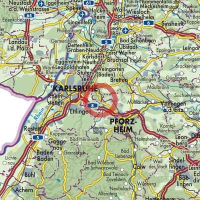 Landkarte Kleinsteinbach