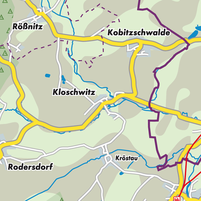 Übersichtsplan Kloschwitz