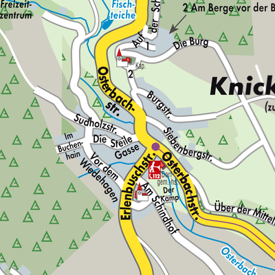Stadtplan Knickhagen