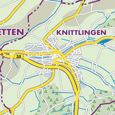 Übersichtsplan Knittlingen