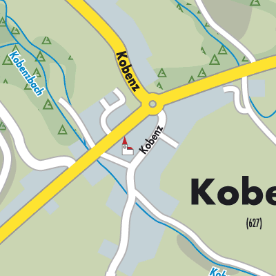 Stadtplan Kobenz