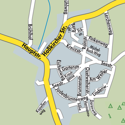 Stadtplan Königseggwald