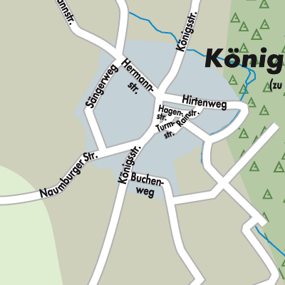 Stadtplan Königshagen
