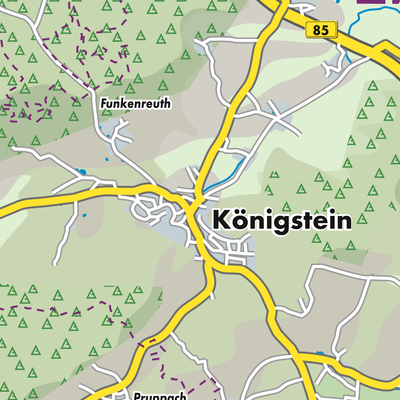 Übersichtsplan Königstein