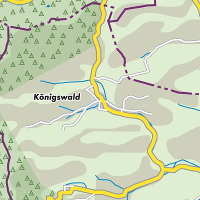 Übersichtsplan Königswald