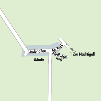 Stadtplan Körnitz