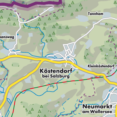 Übersichtsplan Köstendorf