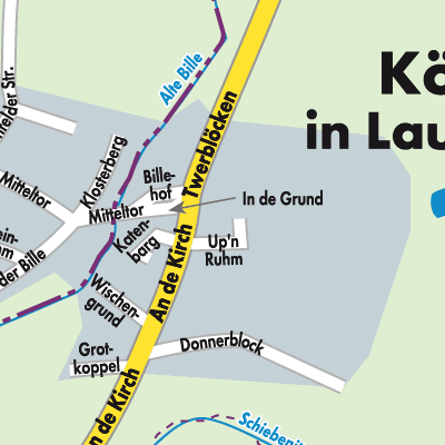 Stadtplan Köthel