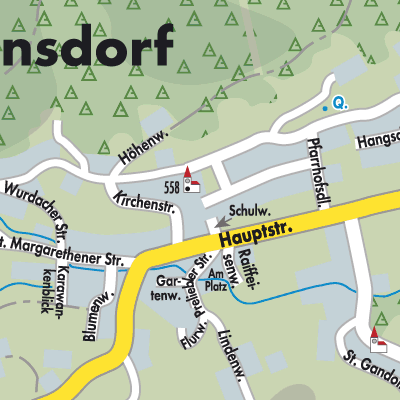 Stadtplan Köttmannsdorf