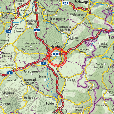 Landkarte Kohlhausen