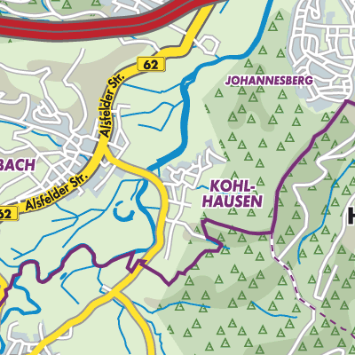 Übersichtsplan Kohlhausen