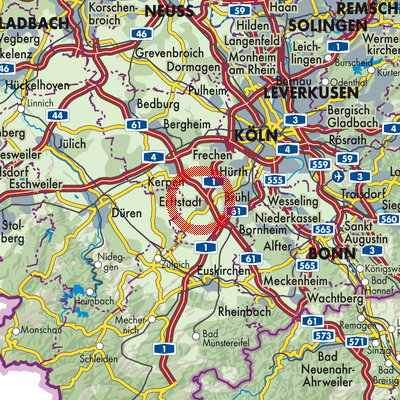 Landkarte Konradsheim