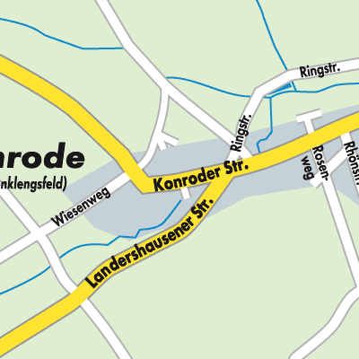 Stadtplan Konrode