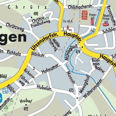 Stadtplan Koppigen